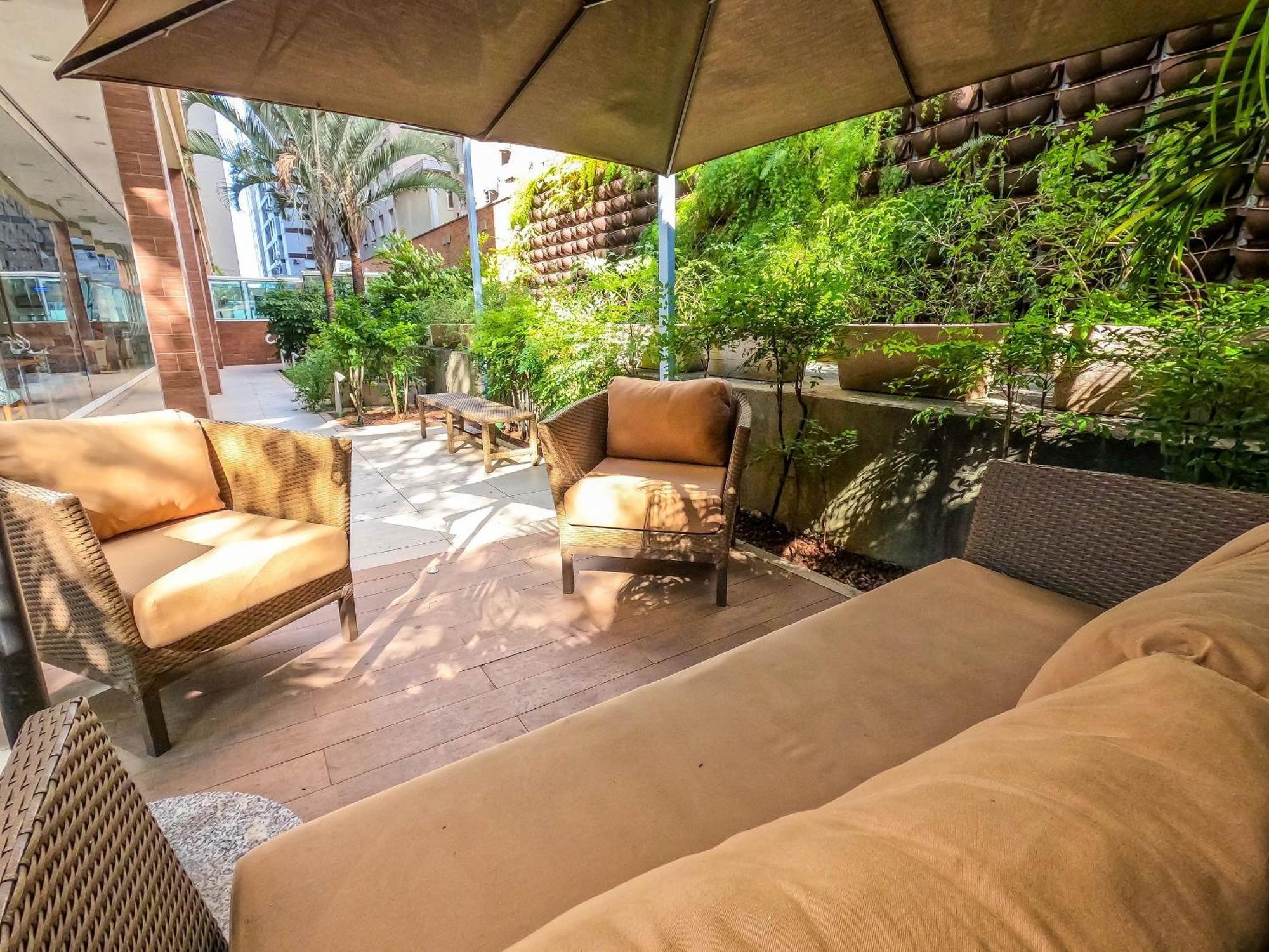 Apartamento Estanconfor Vista Mar Comgaragem Arrumacao Diaria, Ar Cond. E Cozinha Santos (Sao Paulo)