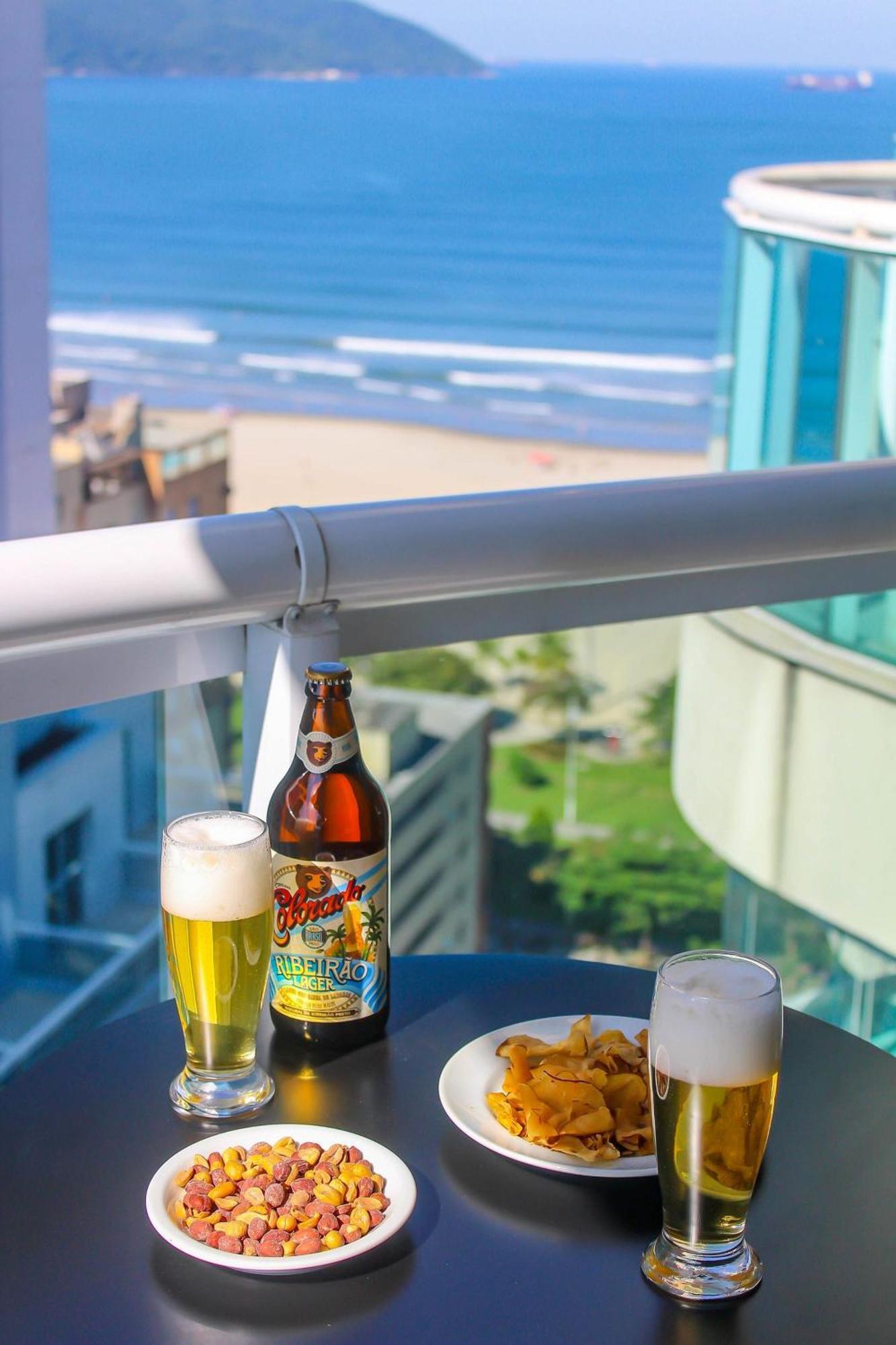 Estanconfor Vista Mar Comgaragem Arrumacao Diaria, Ar Cond. E Cozinha Apartamento Santos (Sao Paulo)