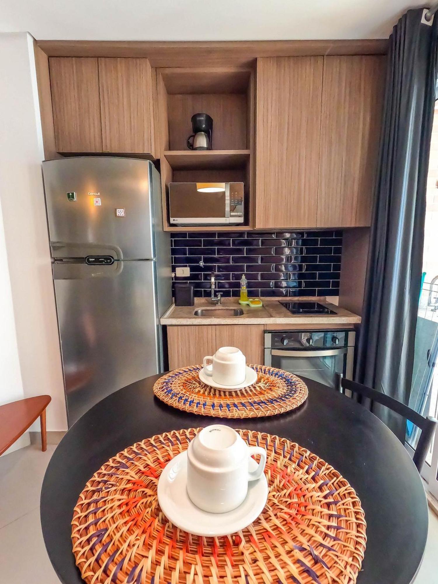 Estanconfor Vista Mar Comgaragem Arrumacao Diaria, Ar Cond. E Cozinha Apartamento